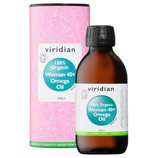 VIRIDIAN nutrition Organic Woman 40+ Omega Oil 200ml