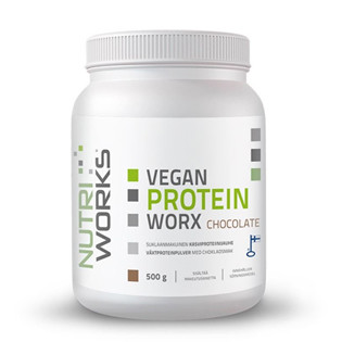 NutriWorks Vegan Protein Worx 500 g čokoláda
