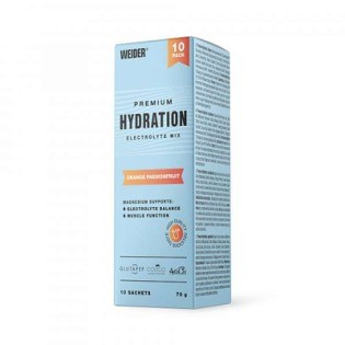 Weider Premium Hydration Electrolyte mix 10x 7g pomeranč-marakuja