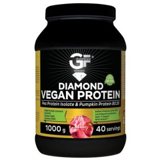 GF nutrition Diamond VEGAN Protein 1000 g strawberry