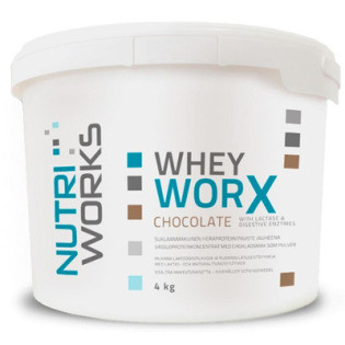 NutriWorks Whey Worx 4 kg čokoláda