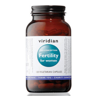 VIRIDIAN nutrition Fertility for Women 120 kapslí - EXP. 07/2024