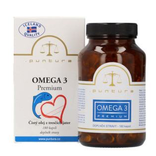 Puntura Omega 3 Premium 180 kapslí