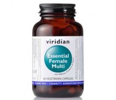 VIRIDIAN nutrition Essential Female Multi 60 kapslí