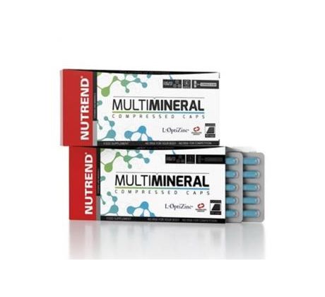 Nutrend Multimineral Compressed Caps 60 kapslí