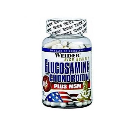 Weider Glucosamine Chondroitin+MSM 120 kapslí