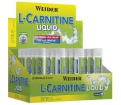 Weider L-Carnitine 1800mg 20x 25ml.