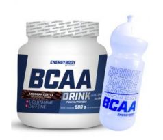 EnergyBody BCAA Drink 500g + sportovní lahev ZDARMA