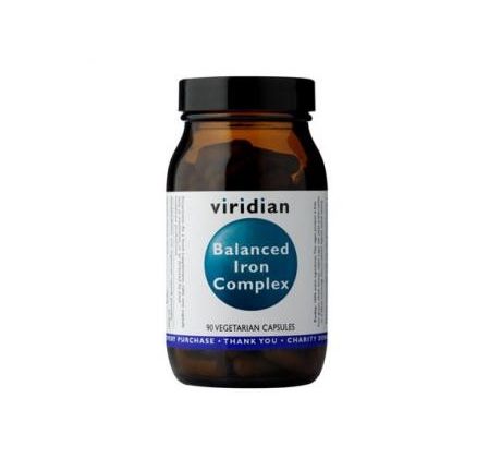 VIRIDIAN nutrition Balanced Iron Complex 90 kapslí