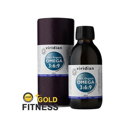 VIRIDIAN nutrition 100% Organic Omega 3:6:9 Oil 200ml.