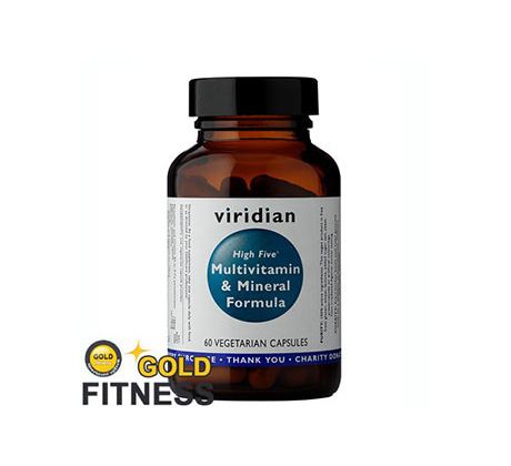 VIRIDIAN nutrition High Five Multivitamin & Mineral Formula 60 kapslí