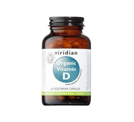 VIRIDIAN nutrition Organic Vitamin D 60 kapslí