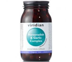 VIRIDIAN nutrition Horseradish & Garlic Complex 90 kapslí