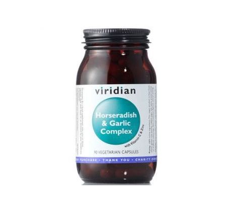 VIRIDIAN nutrition Horseradish & Garlic Complex 90 kapslí