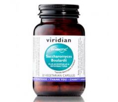 VIRIDIAN nutrition Saccharomyces Boulardii 30 kapslí