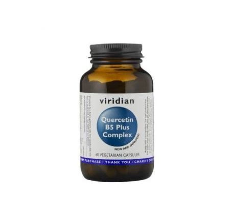 VIRIDIAN nutrition Quercetin B5 Plus Complex 60 kapslí