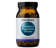 VIRIDIAN nutrition Potassium Magnesium Citrate 90 kapslí