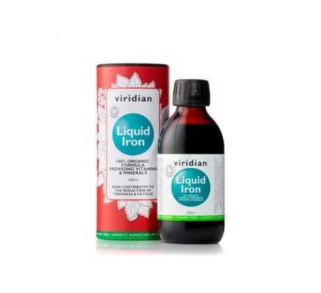 VIRIDIAN nutrition Liquid Iron 200ml.