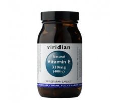 VIRIDIAN nutrition Vitamin E 330mg 400iu 90 kapslí