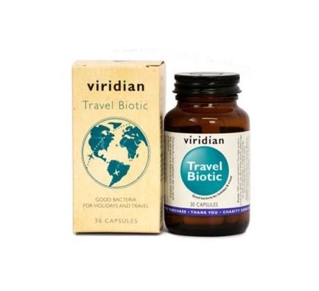 VIRIDIAN nutrition Travel Biotic 30 kapslí