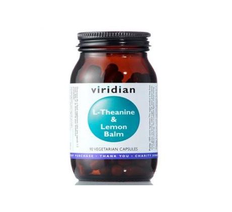 VIRIDIAN nutrition L-Theanine & Lemon Balm 90 kapslí