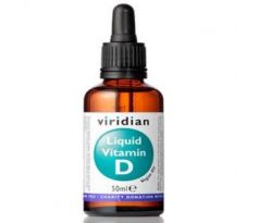 VIRIDIAN nutrition Liquid Vitamin D3 50ml.
