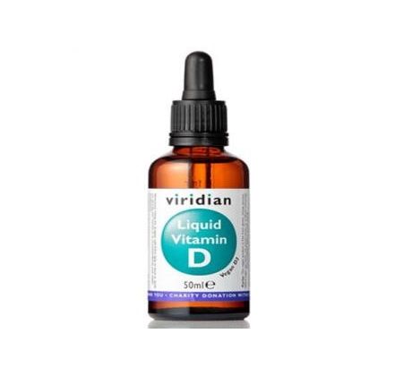 VIRIDIAN nutrition Liquid Vitamin D3 50ml.