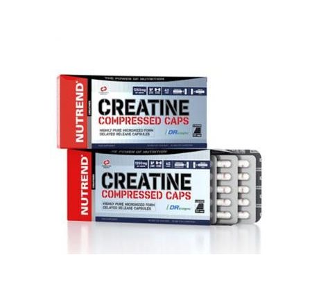 Nutrend Creatine Compressed Caps 120kapslí