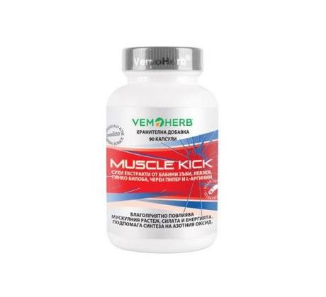 VemoHerb Muscle Kick 90 kapslí