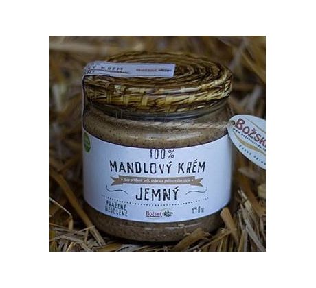 Božské oříšky 100% Mandlový krém 190g - jemný