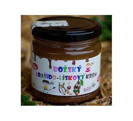 Božské oříšky Božský Arašído-Lískový krém 190g
