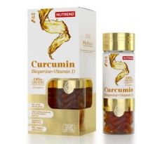 Nutrend Curcumin + Bioperine + Vitamin D  60 kapslí