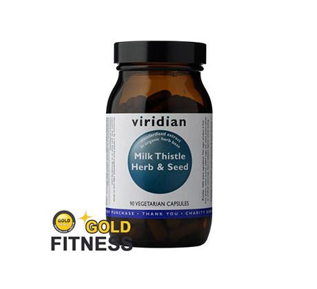 VIRIDIAN nutrition Milk Thistle 90 kapslí