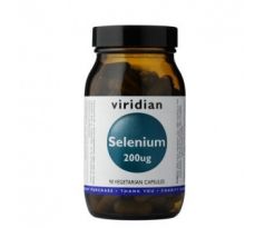 VIRIDIAN nutrition Selenium 200µg 90 kapslí