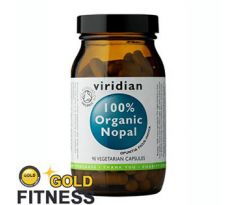 VIRIDIAN nutrition 100% Organic Nopal 90 kapslí