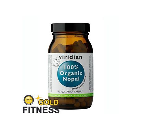 VIRIDIAN nutrition 100% Organic Nopal 90 kapslí