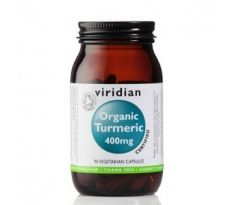 VIRIDIAN nutrition Organic Turmeric 400mg 90 kapslí