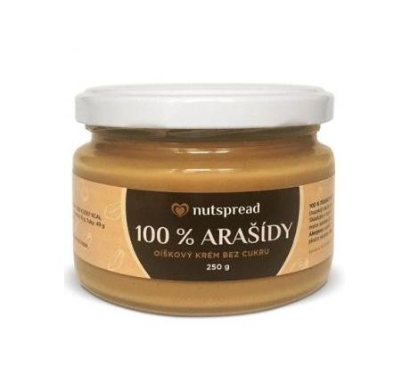 Nutspread 100% Arašídové máslo 250g