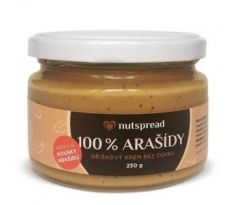 Nutspread 100% Arašídové máslo crunchy 250g