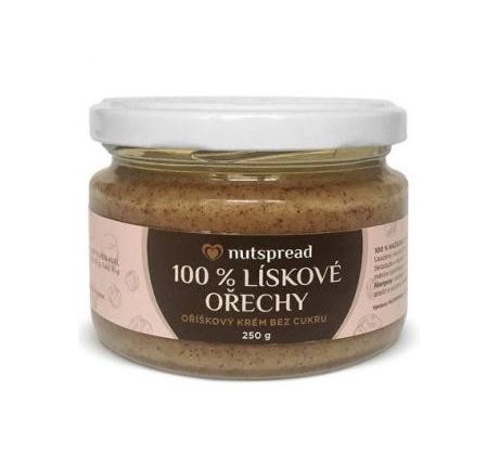 Nutspread 100% lískooříškové máslo 250g