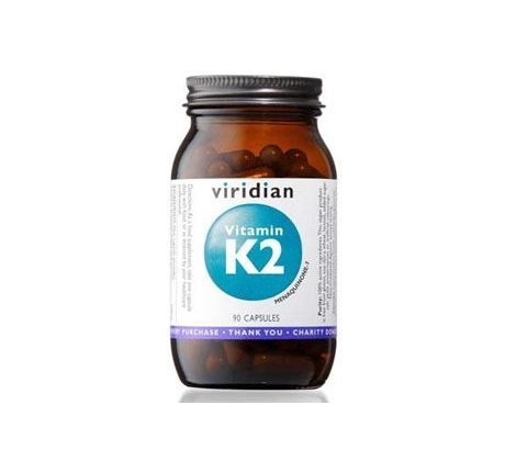 VIRIDIAN nutrition Vitamin K2 90 kapslí