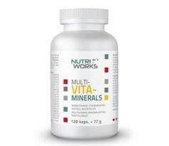 NutriWorks Multivitaminerals 120 kapslí