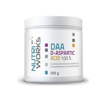 NutriWorks DAA D-Aspartic Acid 200 g