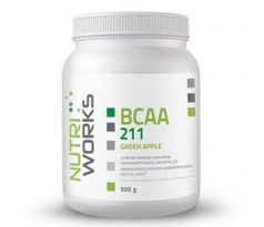 NutriWorks BCAA 2:1:1 500g - pomeranč