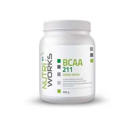 NutriWorks BCAA 2:1:1 500g - pomeranč