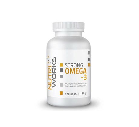 NutriWorks Strong Omega 3 120 kapslí