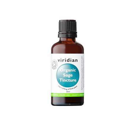 VIRIDIAN nutrition Sage Tincture Organic 50 ml