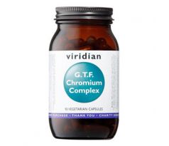 VIRIDIAN nutrition G.T.F. Chromium Complex 90 kapslí