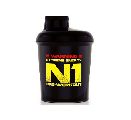 Nutrend Šejkr černý N1  300ml.