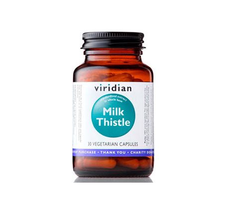 VIRIDIAN nutrition Milk Thistle 30 kapslí